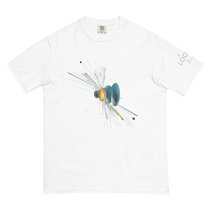 Lens Refraction Series: Burst of Light garment-dyed heavyweight t-shirt