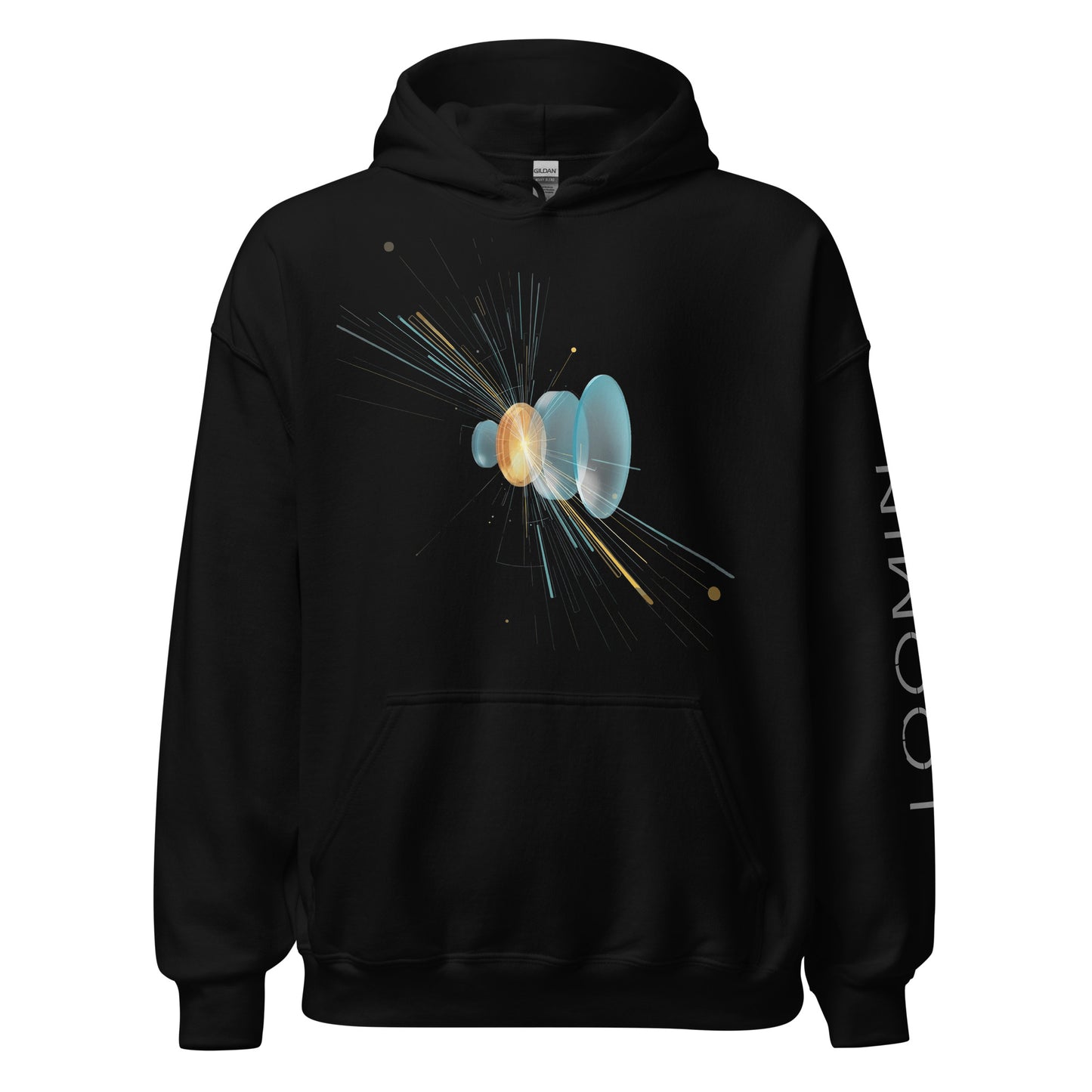 Lens Refraction Series: Burst of Light Unisex Hoodie
