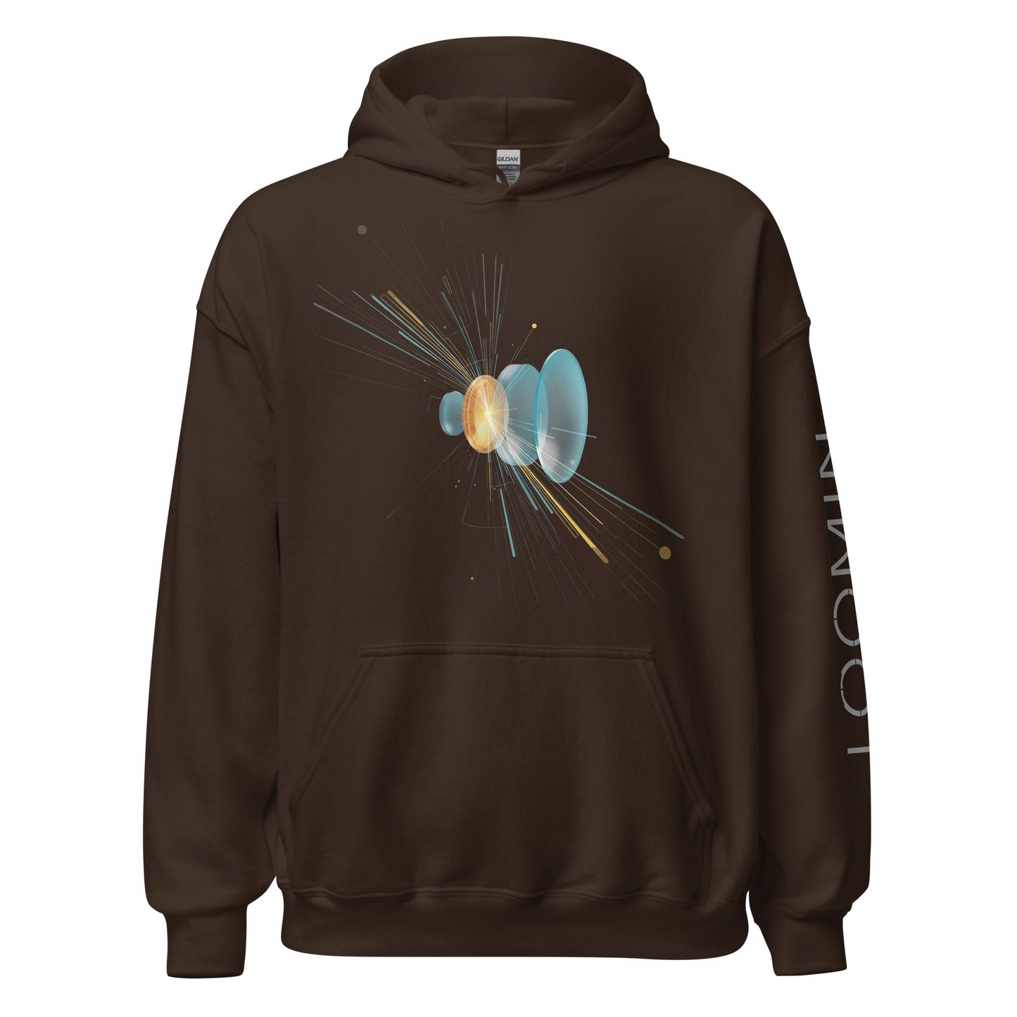Lens Refraction Series: Burst of Light Unisex Hoodie
