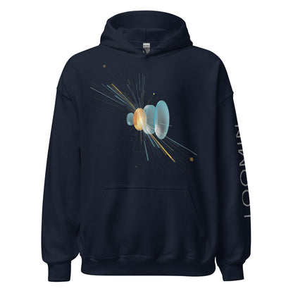 Lens Refraction Series: Burst of Light Unisex Hoodie
