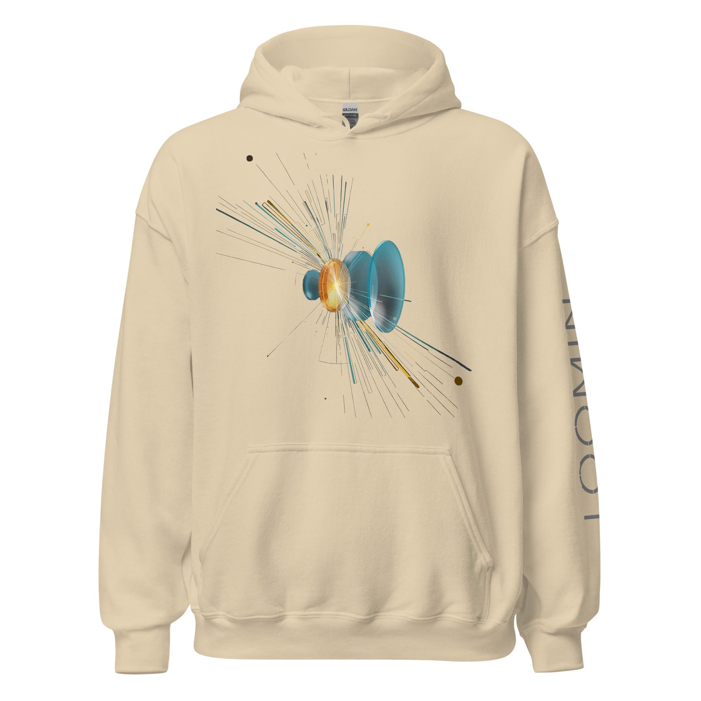 Lens Refraction Series: Burst of Light Unisex Hoodie