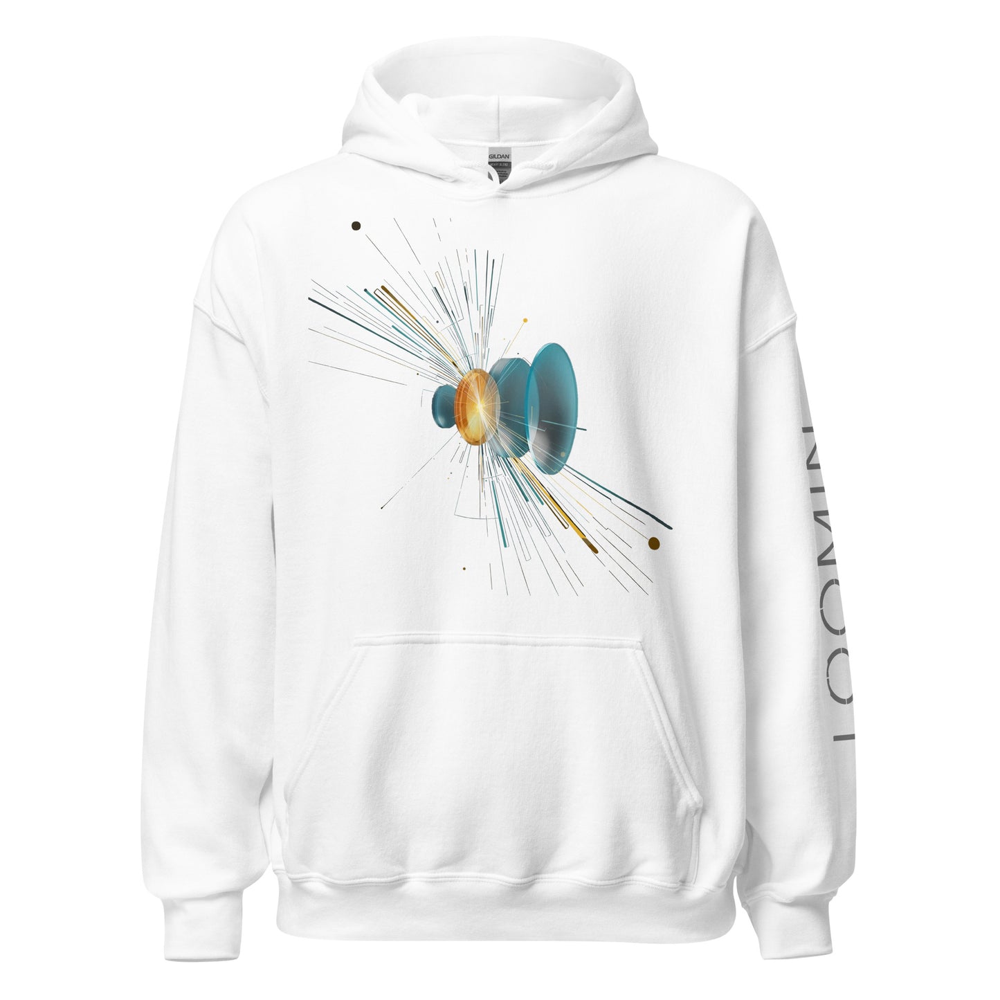 Lens Refraction Series: Burst of Light Unisex Hoodie